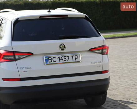 Белый Шкода Kodiaq, объемом двигателя 2 л и пробегом 228 тыс. км за 26200 $, фото 9 на Automoto.ua
