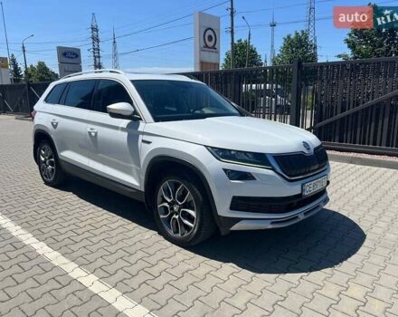 Білий Шкода Kodiaq, об'ємом двигуна 1.98 л та пробігом 189 тис. км за 21500 $, фото 4 на Automoto.ua