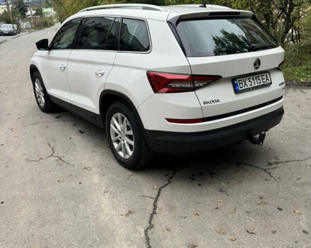 Білий Шкода Kodiaq, об'ємом двигуна 1.97 л та пробігом 218 тис. км за 27300 $, фото 9 на Automoto.ua