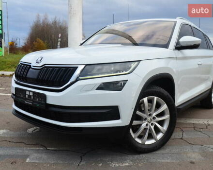 Білий Шкода Kodiaq, об'ємом двигуна 2 л та пробігом 245 тис. км за 26750 $, фото 7 на Automoto.ua