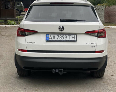 Белый Шкода Kodiaq, объемом двигателя 1.98 л и пробегом 252 тыс. км за 22500 $, фото 4 на Automoto.ua