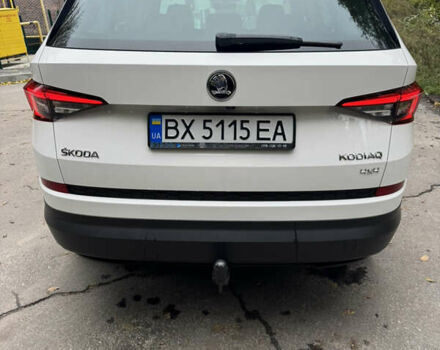 Білий Шкода Kodiaq, об'ємом двигуна 1.97 л та пробігом 218 тис. км за 27300 $, фото 11 на Automoto.ua