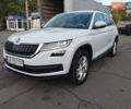 Белый Шкода Kodiaq, объемом двигателя 1.97 л и пробегом 98 тыс. км за 28500 $, фото 1 на Automoto.ua