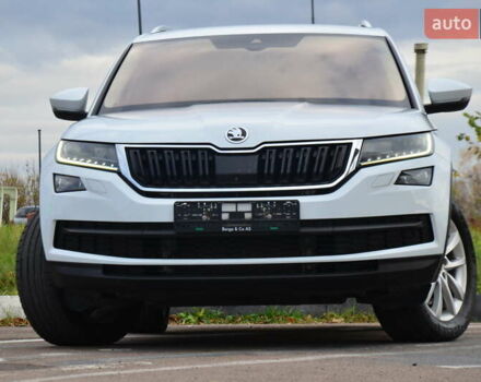 Білий Шкода Kodiaq, об'ємом двигуна 2 л та пробігом 245 тис. км за 26750 $, фото 14 на Automoto.ua