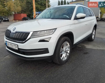 Белый Шкода Kodiaq, объемом двигателя 1.97 л и пробегом 98 тыс. км за 28500 $, фото 7 на Automoto.ua