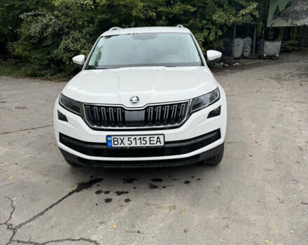 Білий Шкода Kodiaq, об'ємом двигуна 1.97 л та пробігом 218 тис. км за 27300 $, фото 6 на Automoto.ua