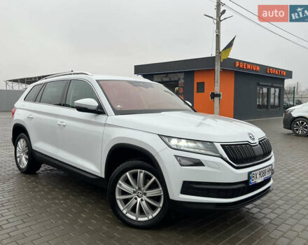 Белый Шкода Kodiaq, объемом двигателя 1.97 л и пробегом 229 тыс. км за 23509 $, фото 1 на Automoto.ua