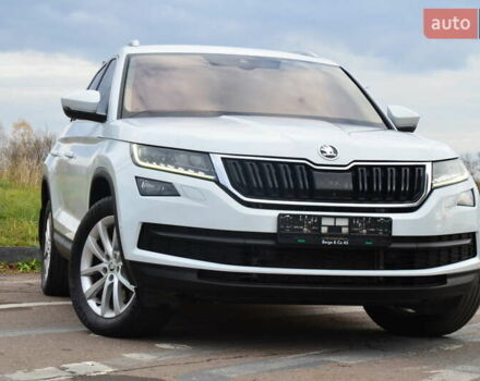 Білий Шкода Kodiaq, об'ємом двигуна 2 л та пробігом 245 тис. км за 26750 $, фото 23 на Automoto.ua