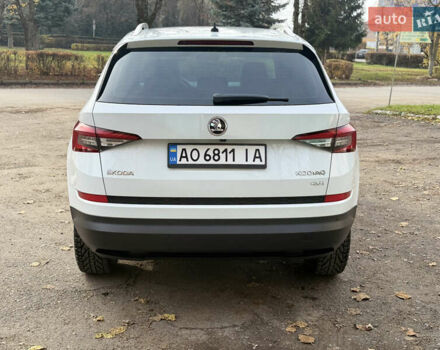 Белый Шкода Kodiaq, объемом двигателя 1.97 л и пробегом 263 тыс. км за 23800 $, фото 23 на Automoto.ua
