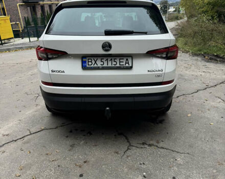 Білий Шкода Kodiaq, об'ємом двигуна 1.97 л та пробігом 218 тис. км за 27300 $, фото 12 на Automoto.ua
