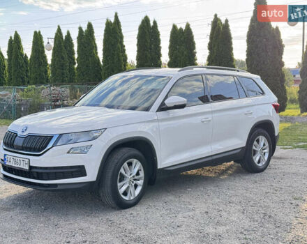 Белый Шкода Kodiaq, объемом двигателя 1.98 л и пробегом 201 тыс. км за 19500 $, фото 14 на Automoto.ua