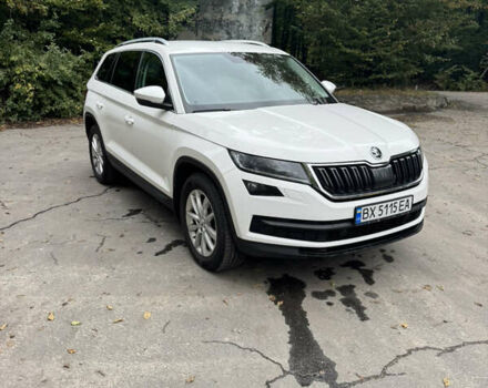 Білий Шкода Kodiaq, об'ємом двигуна 1.97 л та пробігом 218 тис. км за 27300 $, фото 1 на Automoto.ua
