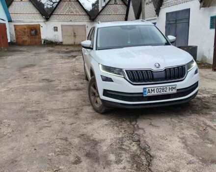 Белый Шкода Kodiaq, объемом двигателя 1.97 л и пробегом 215 тыс. км за 25500 $, фото 1 на Automoto.ua