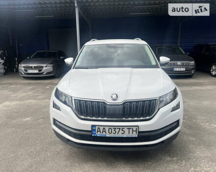 Белый Шкода Kodiaq, объемом двигателя 2 л и пробегом 67 тыс. км за 31707 $, фото 11 на Automoto.ua