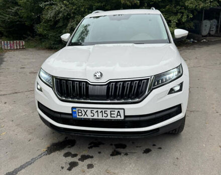 Білий Шкода Kodiaq, об'ємом двигуна 1.97 л та пробігом 218 тис. км за 27300 $, фото 5 на Automoto.ua