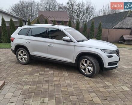 Белый Шкода Kodiaq, объемом двигателя 2 л и пробегом 198 тыс. км за 23999 $, фото 7 на Automoto.ua