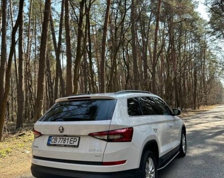 Білий Шкода Kodiaq, об'ємом двигуна 2 л та пробігом 160 тис. км за 27400 $, фото 5 на Automoto.ua