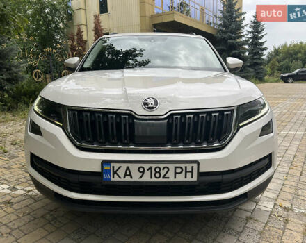 Белый Шкода Kodiaq, объемом двигателя 1.98 л и пробегом 229 тыс. км за 21500 $, фото 1 на Automoto.ua