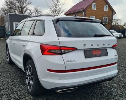Білий Шкода Kodiaq, об'ємом двигуна 1.97 л та пробігом 160 тис. км за 35999 $, фото 27 на Automoto.ua