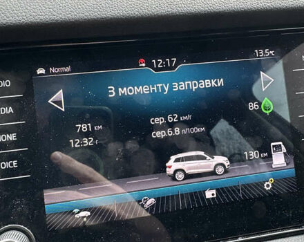 Білий Шкода Kodiaq, об'ємом двигуна 1.97 л та пробігом 51 тис. км за 32700 $, фото 23 на Automoto.ua