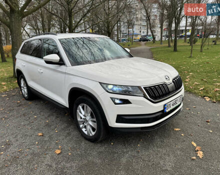 Білий Шкода Kodiaq, об'ємом двигуна 1.97 л та пробігом 131 тис. км за 29750 $, фото 9 на Automoto.ua