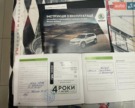 Белый Шкода Kodiaq, объемом двигателя 1.97 л и пробегом 28 тыс. км за 34000 $, фото 15 на Automoto.ua