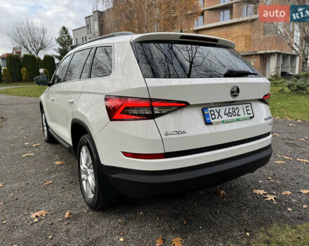 Білий Шкода Kodiaq, об'ємом двигуна 1.97 л та пробігом 131 тис. км за 29750 $, фото 4 на Automoto.ua