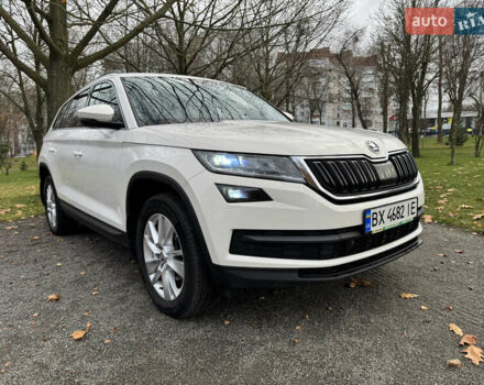 Білий Шкода Kodiaq, об'ємом двигуна 1.97 л та пробігом 131 тис. км за 29750 $, фото 10 на Automoto.ua