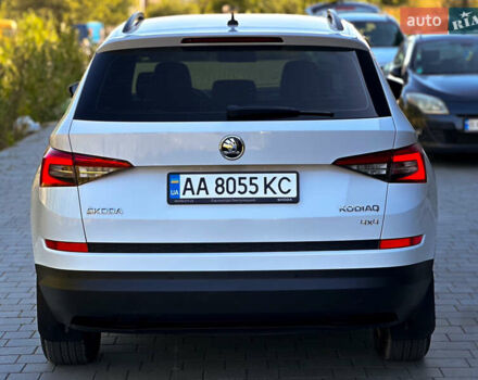 Белый Шкода Kodiaq, объемом двигателя 2 л и пробегом 186 тыс. км за 27777 $, фото 4 на Automoto.ua