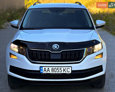 Белый Шкода Kodiaq, объемом двигателя 2 л и пробегом 186 тыс. км за 27777 $, фото 1 на Automoto.ua