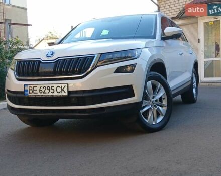Белый Шкода Kodiaq, объемом двигателя 1.98 л и пробегом 38 тыс. км за 27500 $, фото 6 на Automoto.ua