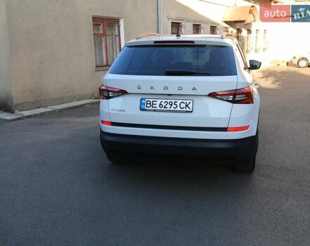 Белый Шкода Kodiaq, объемом двигателя 1.98 л и пробегом 38 тыс. км за 27500 $, фото 13 на Automoto.ua