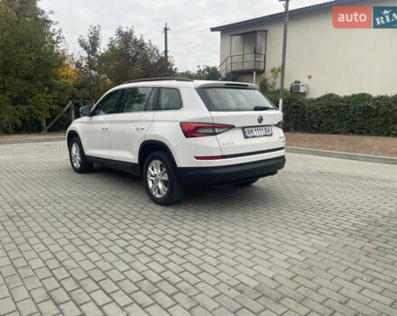 Белый Шкода Kodiaq, объемом двигателя 1.97 л и пробегом 28 тыс. км за 34000 $, фото 2 на Automoto.ua