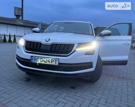 Белый Шкода Kodiaq, объемом двигателя 2 л и пробегом 99 тыс. км за 34500 $, фото 33 на Automoto.ua