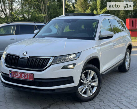 Білий Шкода Kodiaq, об'ємом двигуна 2 л та пробігом 249 тис. км за 25500 $, фото 17 на Automoto.ua