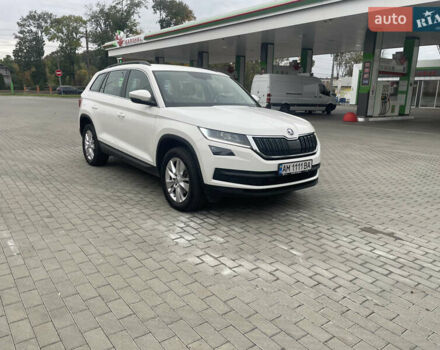 Белый Шкода Kodiaq, объемом двигателя 1.97 л и пробегом 28 тыс. км за 34000 $, фото 6 на Automoto.ua