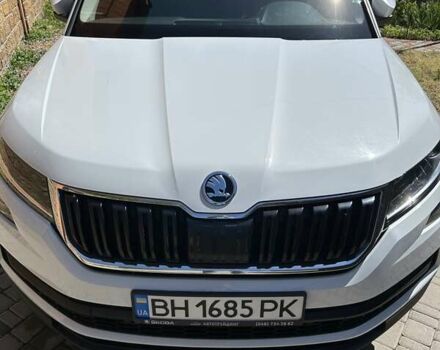 Білий Шкода Kodiaq, об'ємом двигуна 1.98 л та пробігом 77 тис. км за 31500 $, фото 1 на Automoto.ua
