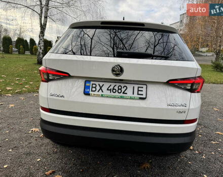 Білий Шкода Kodiaq, об'ємом двигуна 1.97 л та пробігом 131 тис. км за 29750 $, фото 5 на Automoto.ua