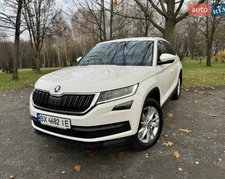 Білий Шкода Kodiaq, об'ємом двигуна 1.97 л та пробігом 131 тис. км за 29750 $, фото 1 на Automoto.ua