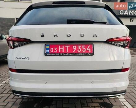 Білий Шкода Kodiaq, об'ємом двигуна 1.97 л та пробігом 190 тис. км за 30950 $, фото 7 на Automoto.ua