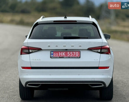 Белый Шкода Kodiaq, объемом двигателя 2 л и пробегом 153 тыс. км за 35600 $, фото 28 на Automoto.ua