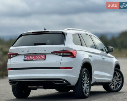 Белый Шкода Kodiaq, объемом двигателя 2 л и пробегом 153 тыс. км за 35600 $, фото 24 на Automoto.ua