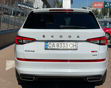 Білий Шкода Kodiaq, об'ємом двигуна 2 л та пробігом 122 тис. км за 39800 $, фото 6 на Automoto.ua
