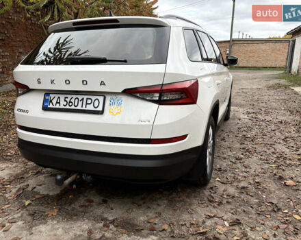 Белый Шкода Kodiaq, объемом двигателя 1.98 л и пробегом 232 тыс. км за 23000 $, фото 33 на Automoto.ua