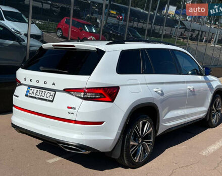 Білий Шкода Kodiaq, об'ємом двигуна 2 л та пробігом 122 тис. км за 39800 $, фото 3 на Automoto.ua