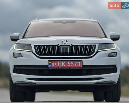 Белый Шкода Kodiaq, объемом двигателя 2 л и пробегом 153 тыс. км за 35600 $, фото 6 на Automoto.ua