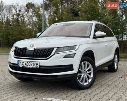 Белый Шкода Kodiaq, объемом двигателя 1.98 л и пробегом 56 тыс. км за 30500 $, фото 7 на Automoto.ua
