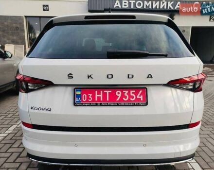 Білий Шкода Kodiaq, об'ємом двигуна 1.97 л та пробігом 190 тис. км за 30950 $, фото 13 на Automoto.ua