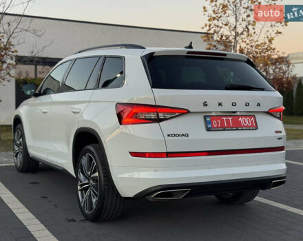Белый Шкода Kodiaq, объемом двигателя 2 л и пробегом 195 тыс. км за 34999 $, фото 30 на Automoto.ua