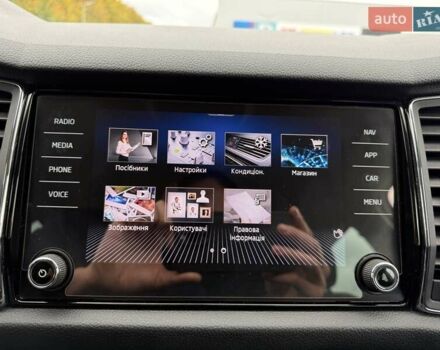 Белый Шкода Kodiaq, объемом двигателя 1.98 л и пробегом 56 тыс. км за 30500 $, фото 108 на Automoto.ua